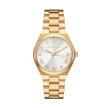MICHEL　KORS Oversized Lennox Pavé Gold-Tone Watch | Michael Kors [US]